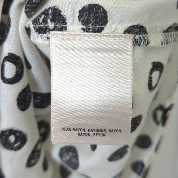 Maeve Anthropologie Garden Grove Off The Shoulder Flutter Cap Sleeve Top Ivory S - Picture 5 of 11